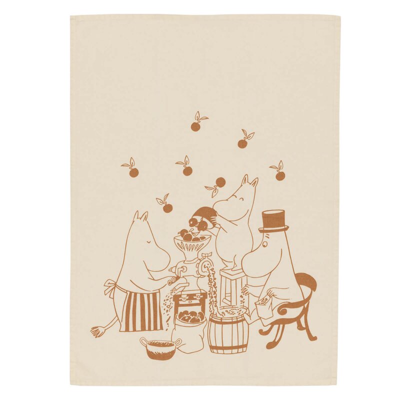 MoominArabia Mummi kjøkkenhåndkle 50x70 cm 2 stk Husarbeid
