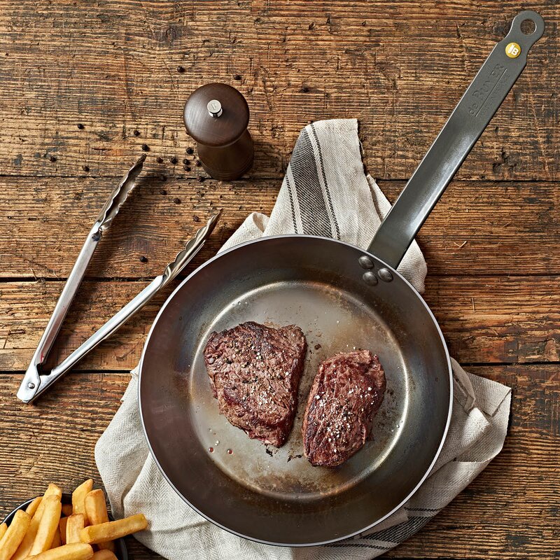 de Buyer Hellstrøm stekepanne 28 cm stål