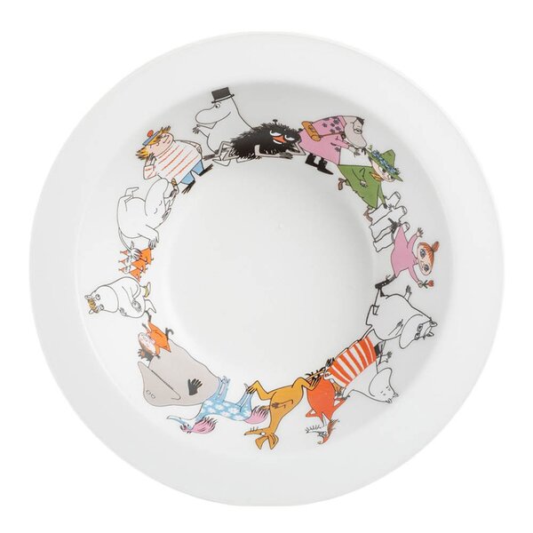 Martinex - Mummi skål 15 cm mummifamilien hvit