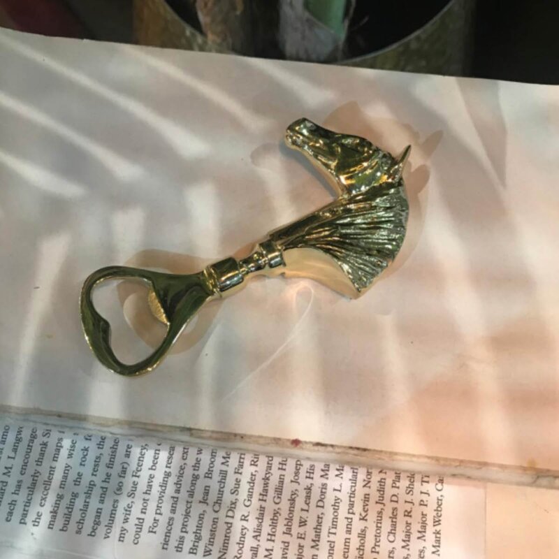 Culinary Concepts Horse Head flaskeåpner gull