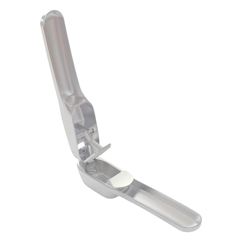 Zyliss Susi 4 hvitløkspresse 6,5 cm sølv