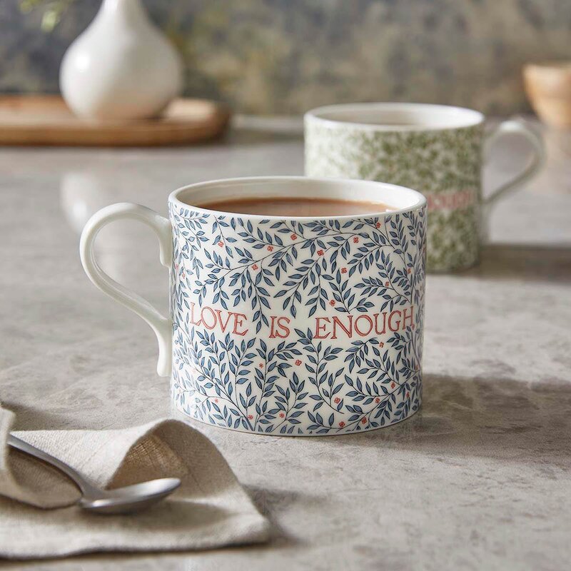 Spode Morris & Co krus 34 cl 2 stk love is enough