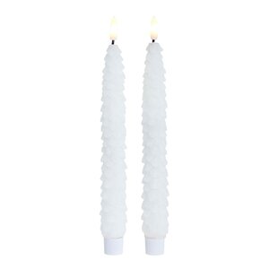 Lene Bjerre Livia LED-kronelys 25 cm hvit