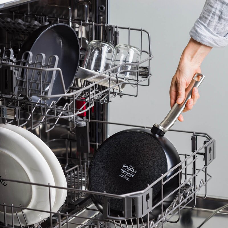 GreenPan Evolution keramisk stekepanne 30 cm svart
