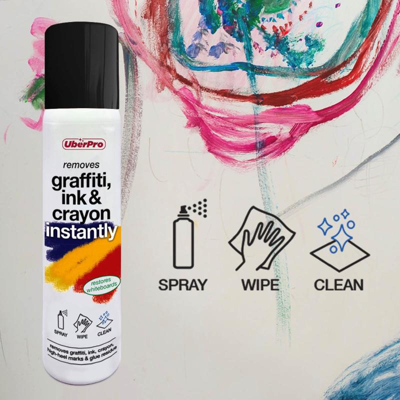 UberPro Grafitti, ink & crayon flekkfjerner grafitti, blekk og fargestifter 100 ml