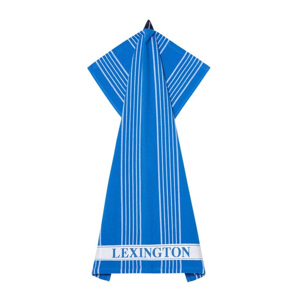 Lexington Kjøkkenhåndkle 70x50 cm frotté rutete blå/hvit