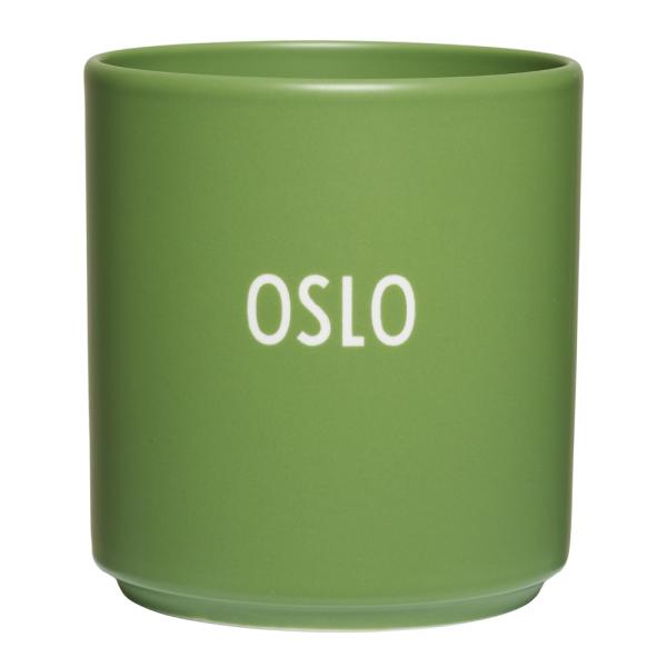 Design Letters – Favourite kopp Oslo 25 cl grønn