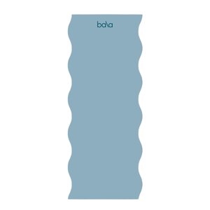 Bala Wavy Mat treningsmatte 5 mm 183 cm lyseblå