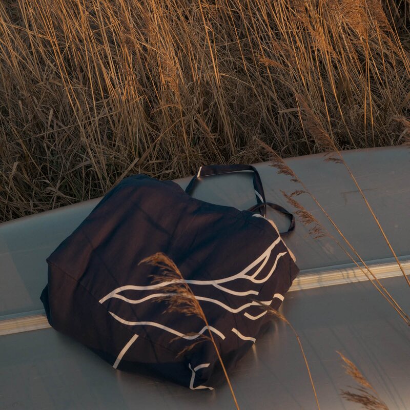 The Organic Company Reconnect handlenett mørkeblå