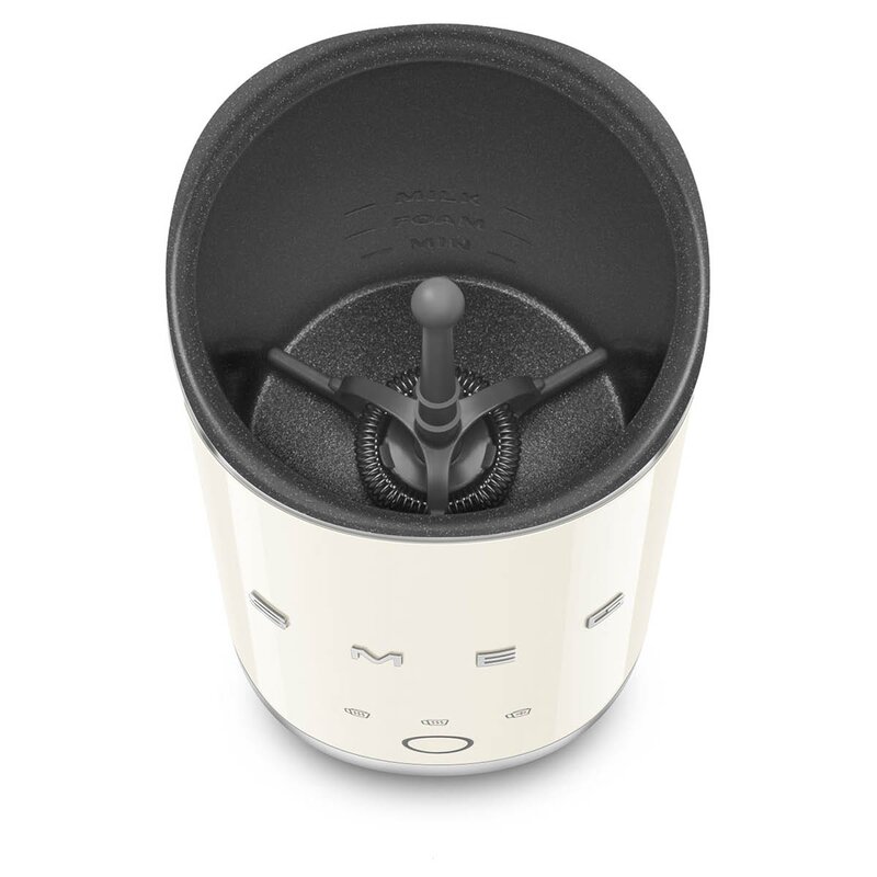 SMEG Mini-melkeskummer MFF02 180 ml krem