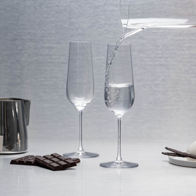 Orrefors Balance champagneglass 21 cl 4 stk