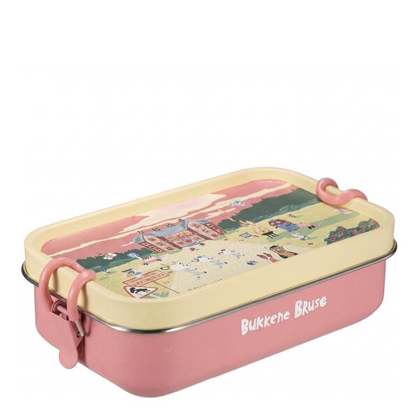 Modern House Bukkene Bruse matboks 1L skogens ro rosa