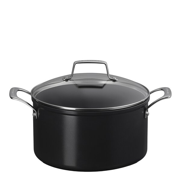 Le Creuset – ENSC gryte med glasslokk 6L 24 cm black