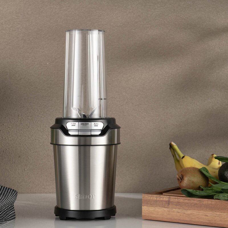 Sabor Elevation blender 900W 0,8L børstet/klar