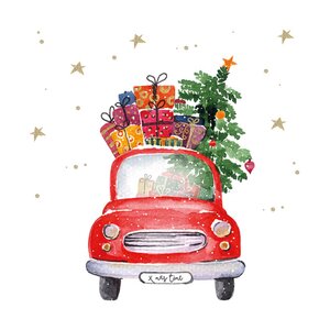 Ambiente Serviett 16,5x16,5 cm Gifts Truck