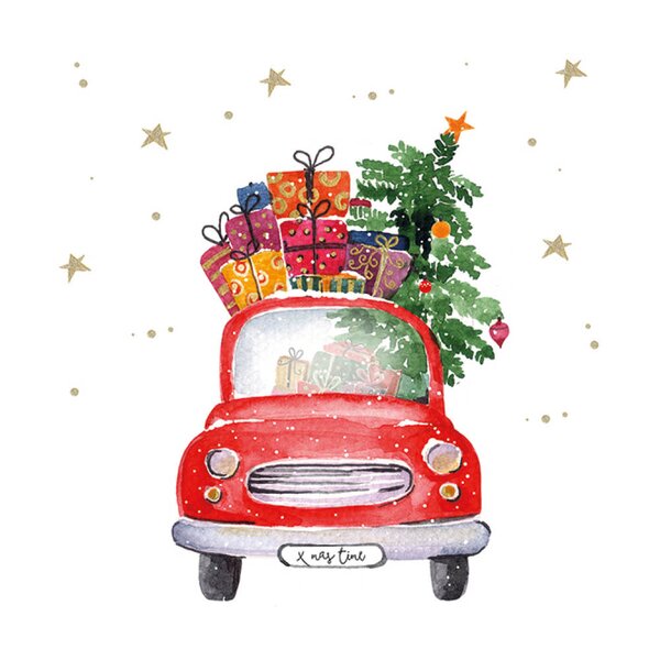 Ambiente Serviett 16,5x16,5 cm Gifts Truck