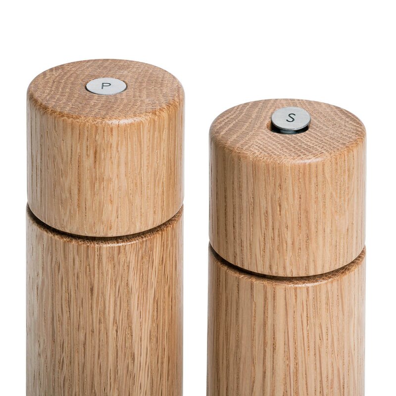 CrushGrind Bergen krydderkvern 12 cm natural oak