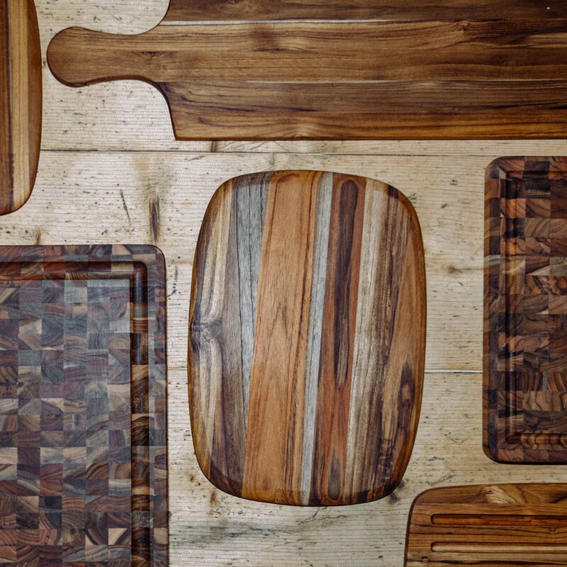 Teakhaus Table Plank serveringsbrett (L) 79x18 cm teak
