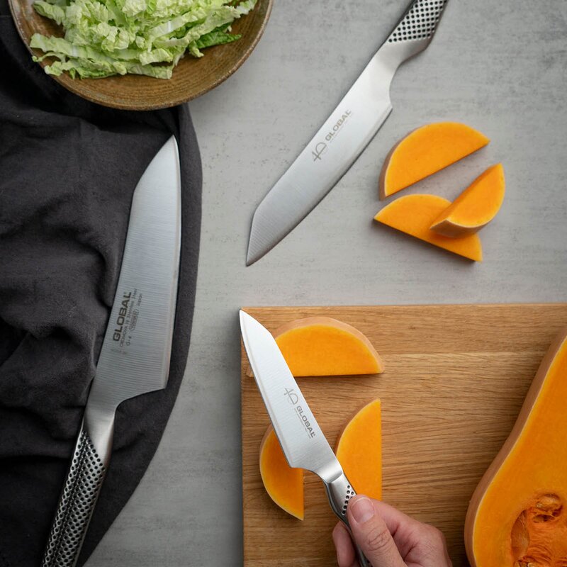 Global 40-års jubileum knivsett 3 deler G-4/GS-110/GS-58