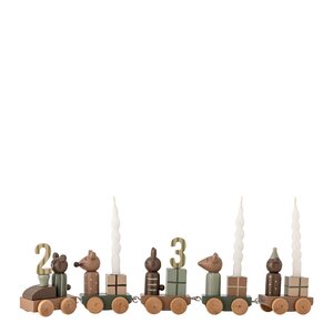 Bloomingville MINI Junaid bursdagsdekorasjon 11 cm grønn