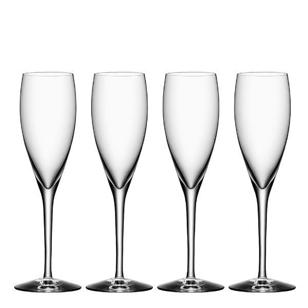 Orrefors – More champagneglass 18 cl 4 stk