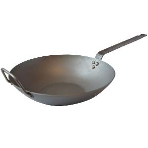 Mauviel Wok 30 cm platejern