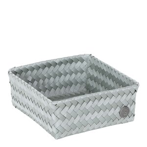 Handed By Fit Square oppbevaringskurv 18x18x7 cm eucalyptus