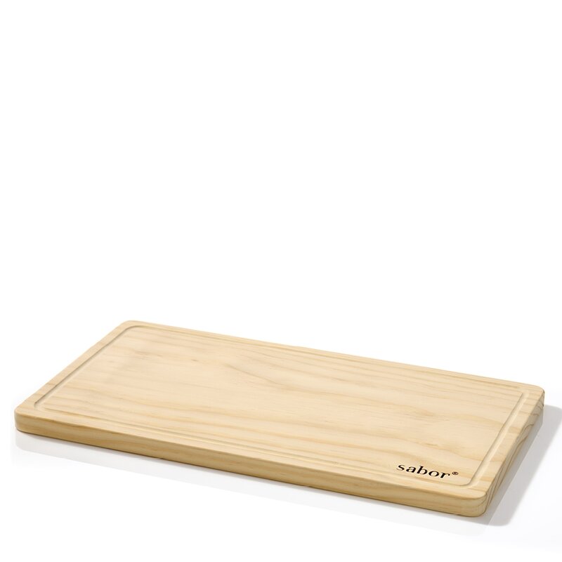Sabor Trevig skjærefjøl m/blodrand 45x24,5 cm accoya