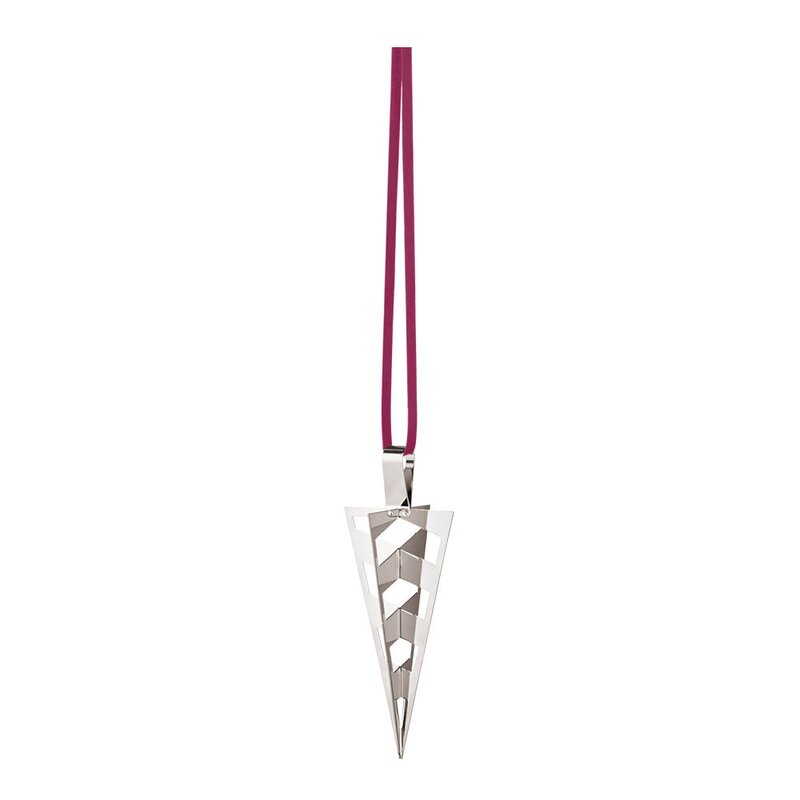 Georg Jensen Jul 2025 ornament kremmerhus 4x10 cm sølv