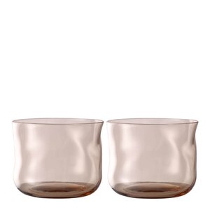 Paveau Swirl tumbler glass small 24 cl 2 stk Glow