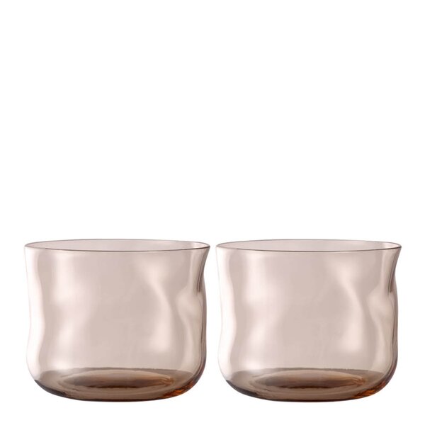 Paveau Swirl tumbler glass small 24 cl 2 stk Glow