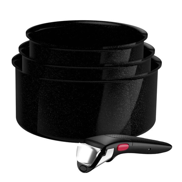 Tefal Ingenio Excellence Ceramic grytesett 4 deler keramisk