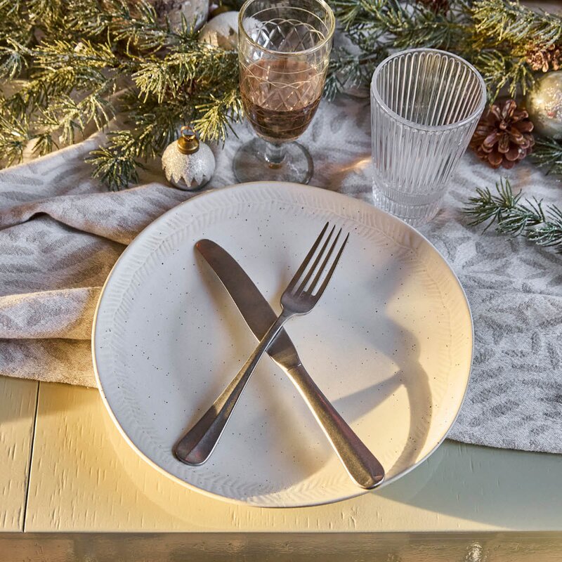 House Doctor Serve middagstallerken 26,5 cm 4 stk off-white