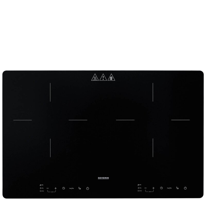 Severin Induksjonskoketopp dobbel KP1033 3400W svart