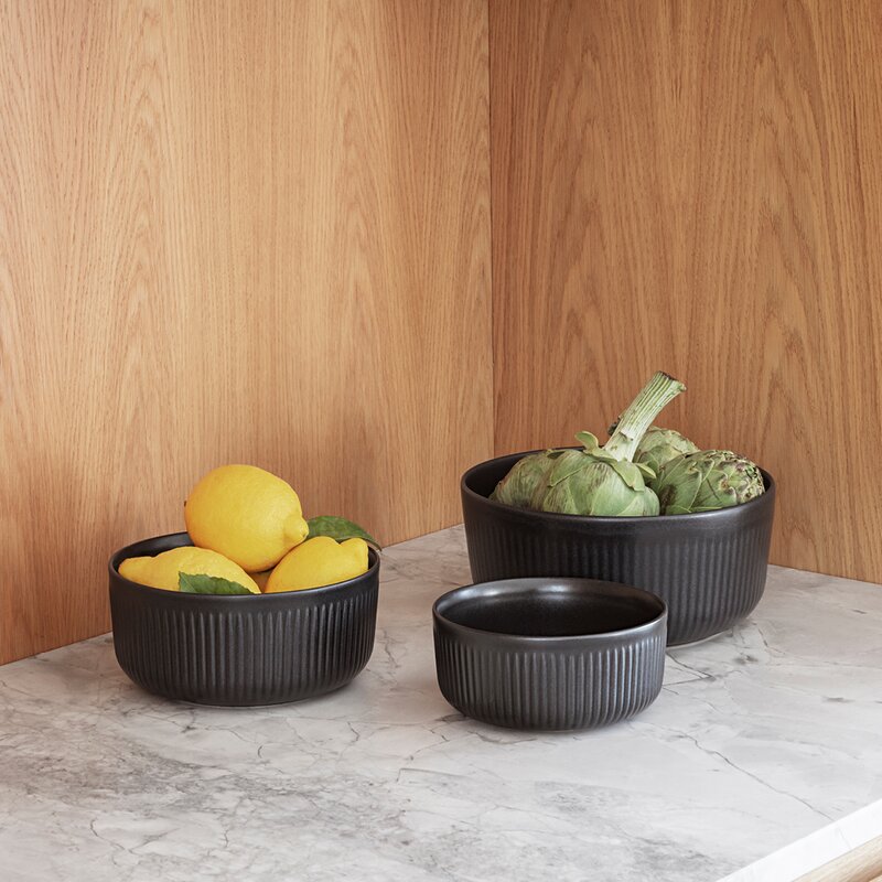 Eva Trio Legio Nova skål 2,1L 20 cm svart