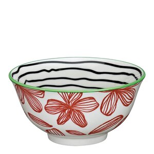 Cilio AMICI skål 85 cl 18 cm blomster