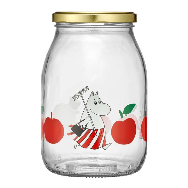 Muurla Mummi glasskrukke 1L Glade Epler