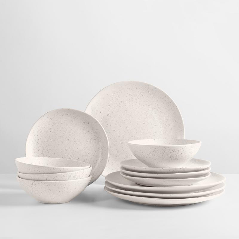 Broste Copenhagen Nordic Vanilla skål 17 cm kremhvit