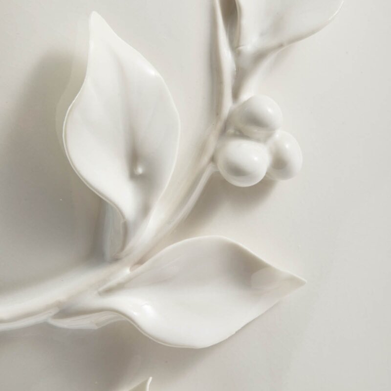 Pols Potten Rijks vase 60 cm 3D-fugler hvit