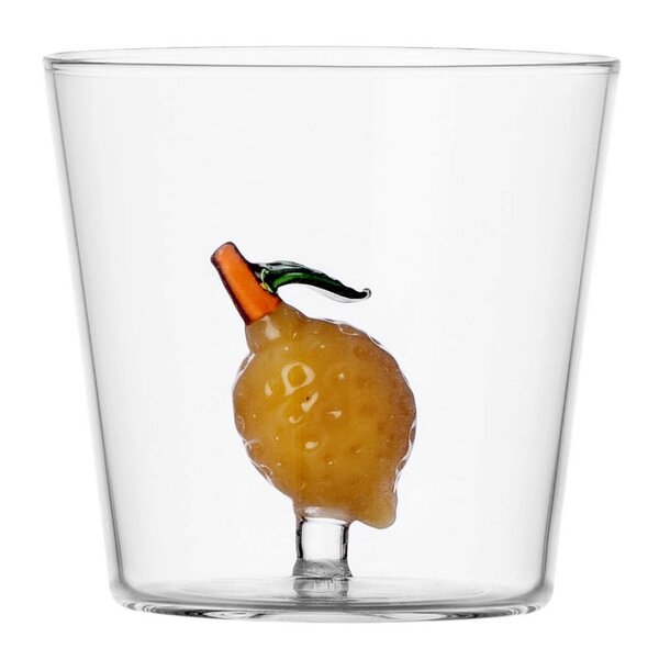 Ichendorf Milano Fruits & Flowers vannglass 39 cl sitron