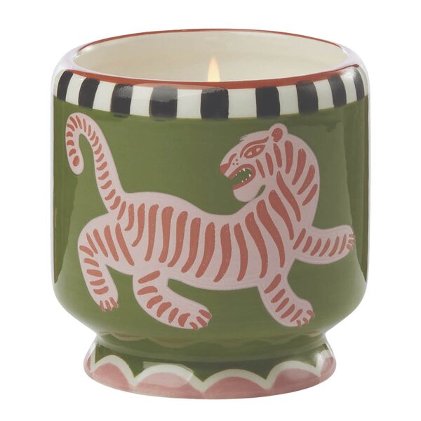 Paddywax Adopo duftlys black cedar & fig Tiger svart