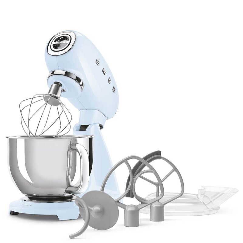 SMEG Kjøkkenmaskin SMF05 4,8L pastellblå