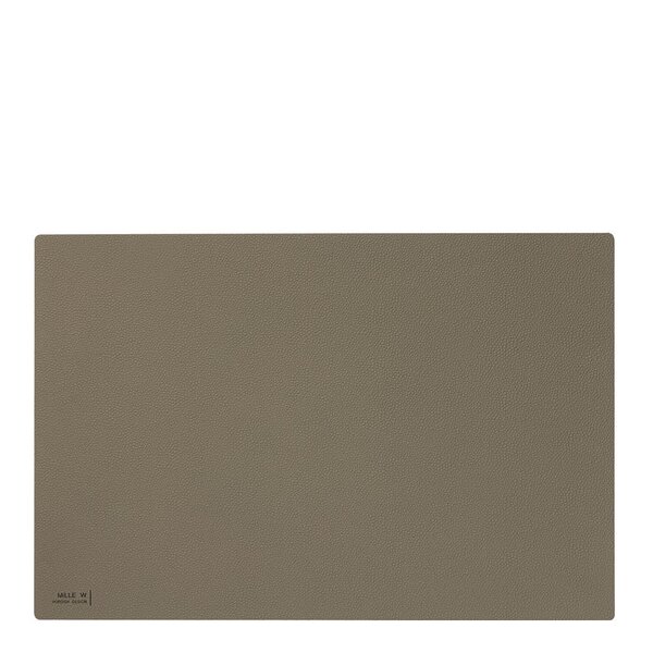 MiLLE W NORDISK DESIGN Rektanguler bordbrikke 45x35 cm grå