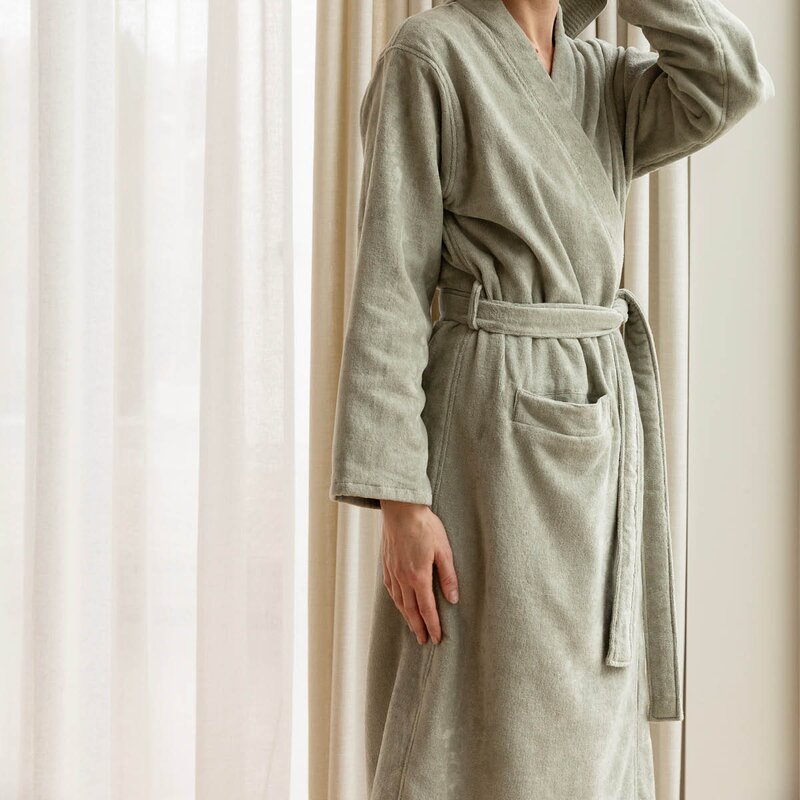 Høie Gaia badekåpe L/XL dus grønn