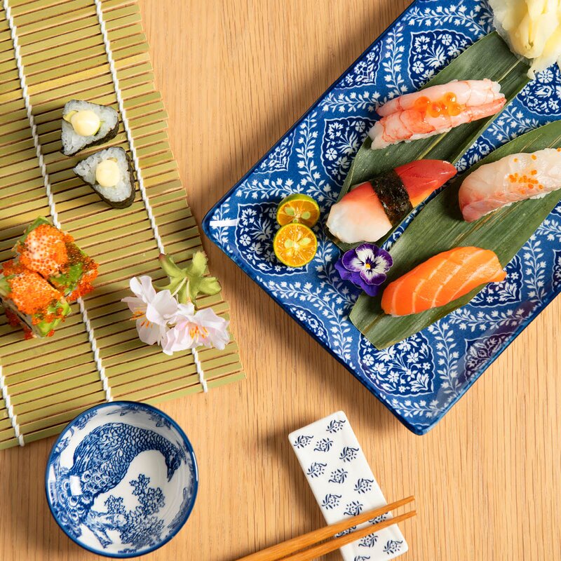 Modern House Sakura Roll sushimatte 24x24 cm natur