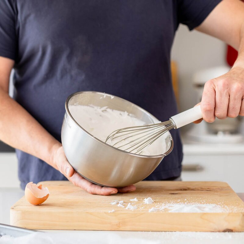 KitchenAid Classic visp 27 cm porcelain white