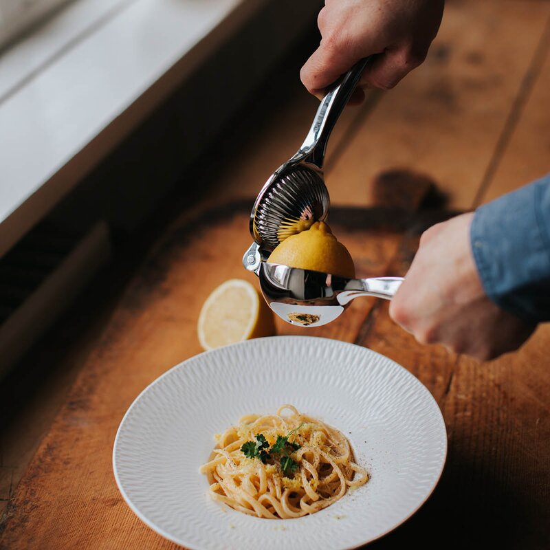 Dorre Cielo sitruspresse 22x7 cm sølv