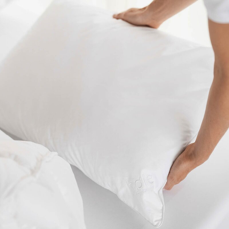 Høie Allergo pute lav 70x50 cm hvit