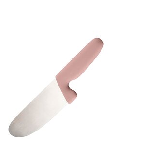 Modern House Chic Kids barnekniv 9 cm børstet stål/rosa