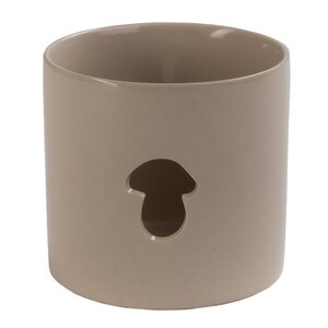 Sögne Home Telysholder sopp medium 8x8 cm beige